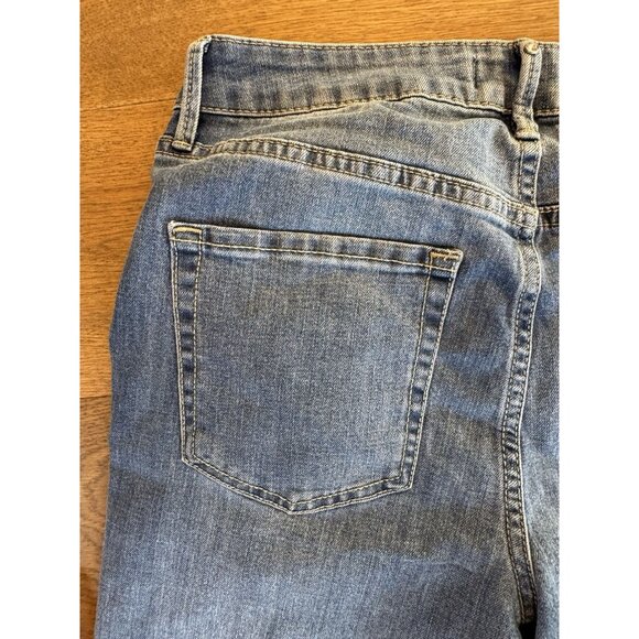 NWT Rebecca Minkoff High Waist Wide Leg Jeans Indigo Size 6P - Picture 9 of 13